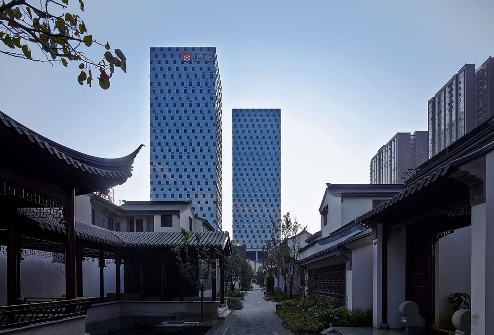 华润广场外立面图