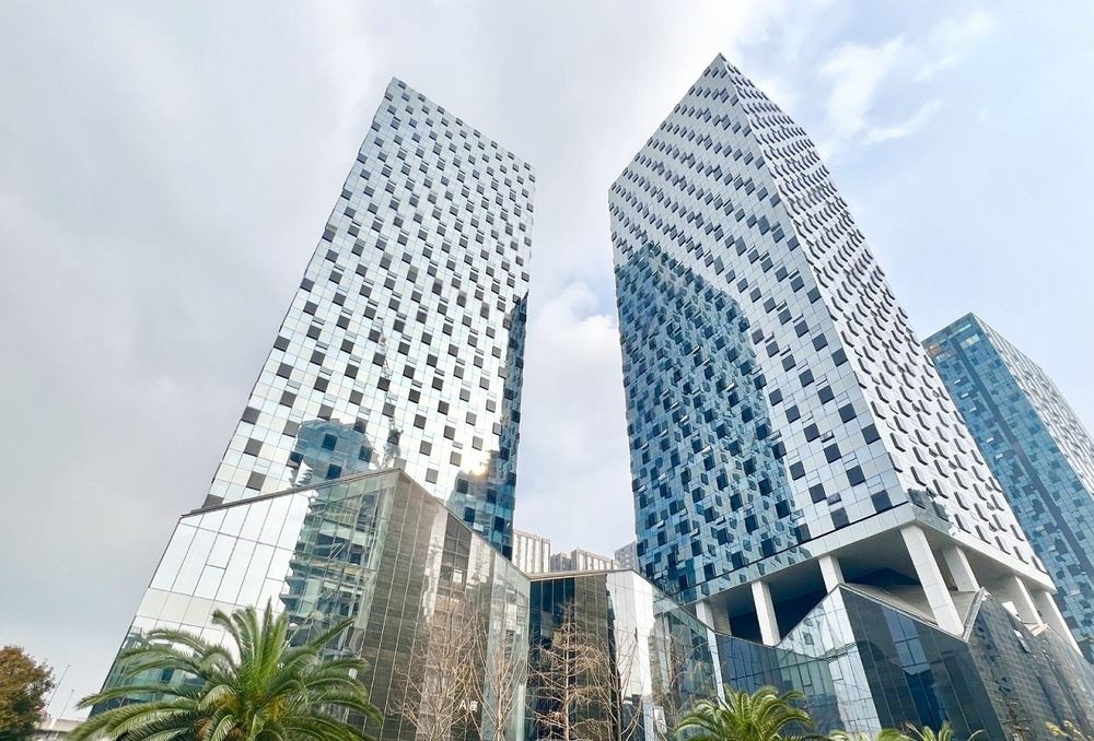 华润广场外立面图